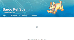 Desktop Screenshot of baroopetspa.com